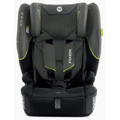 Автокресло Happy Baby Fixer deep olive 02