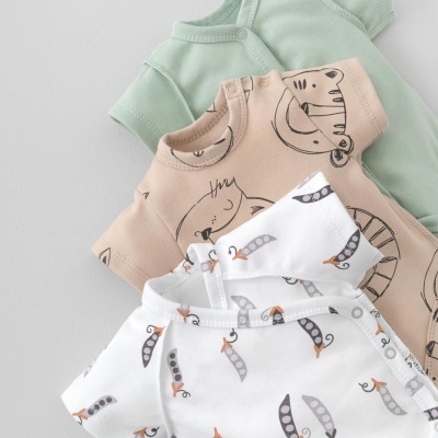 Боди с коротким рукавом Крошки Горошки KiDi 319.315.307.2-4