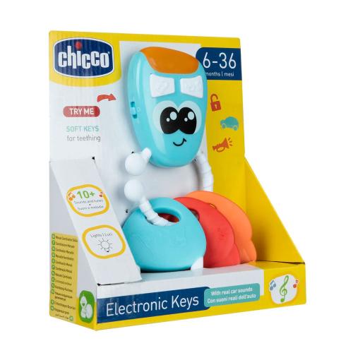 Интерактивная игрушка прорезыватель Электронные ключи Chicco 00011163000000 фото 2