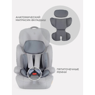Автокресло Rant Basic Spark Next Isofix ZY12 Grey 04