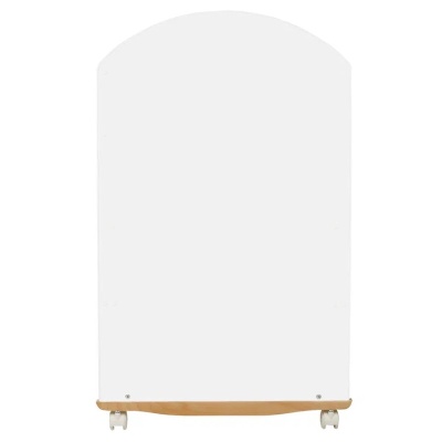 Кроватка детская колесо-качалка Indigo My Sleepy белый 02