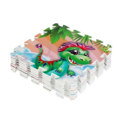 Коврик-пазл динозаврики Играем Вместе FS-DINO 2