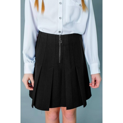 Юбка школьная для девочки Deloras Q64115D черная 5