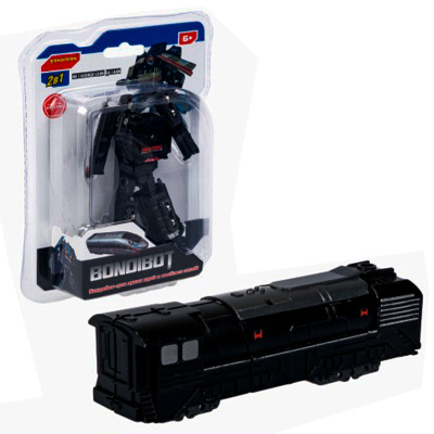 Игрушка Трансформер Bondibot Робот-паровоз Bondibon ВВ5900 3