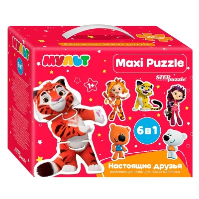 Набор пазлов 6 в 1 Мульт Step puzzle 68003 1