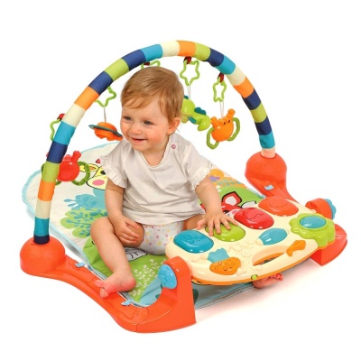 Развивающий коврик с игровой панелью Жирафик и друзья Жирафики 939589