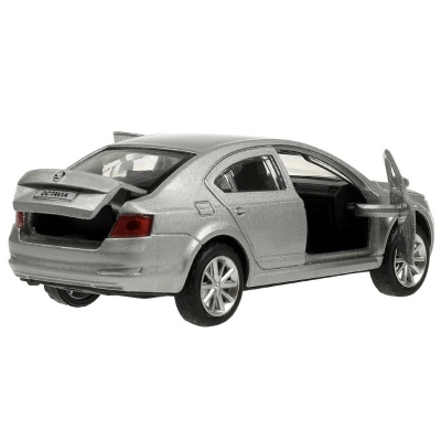 Машина металлическая инерционная Skoda Octavia 12 см Технопарк OCTAVIA-12-SR 3