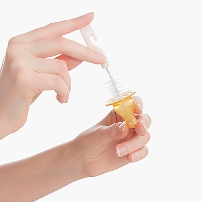 Набор ёршиков для бутылочек и сосок 2в1 Happy Baby 11001 milky 3