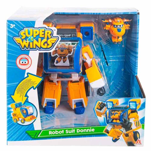 Игрушка Костюм трансформера с фигуркой мини Донни Super Wings EU750322 фото 4