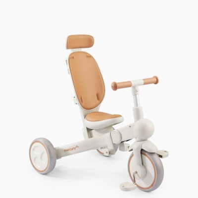 Велосипед трёхколёсный Happy Baby Mercury Pro 50047 milky