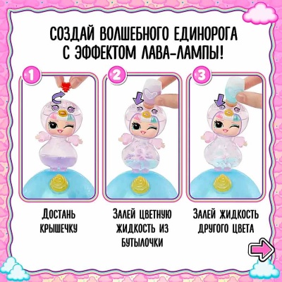Кукла ЛОЛ Сюрпрайз в шаре Единороги с аксессуарами 10 см MGA 64747