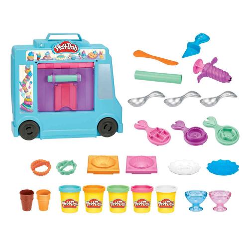 Набор игровой Play-Doh Грузовичок с мороженным Hasbro F13905L0