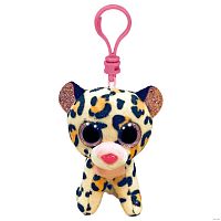 Мягкая игрушка-брелок леопард Livvie 10см Beanie Babies Ty Inc 35248