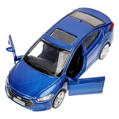 Игрушка машинка металлическая Hyundai Elantra Технопарк 67701B