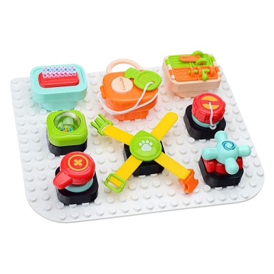 Развивающая игрушка Бизиборд Умный малыш Huanger HE8082 01