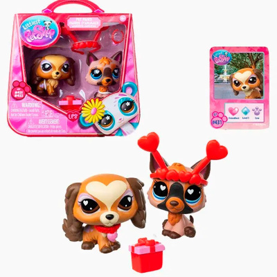 Игровой набор Littlest Pet Shop Спаниель и Немецкая овчарка Hasbro LPS 01062 3