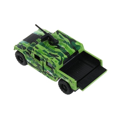 Игрушка Машина Армейский внедорожник Пикап Технопарк HUMVEPICKUP-12MIL-GN 2