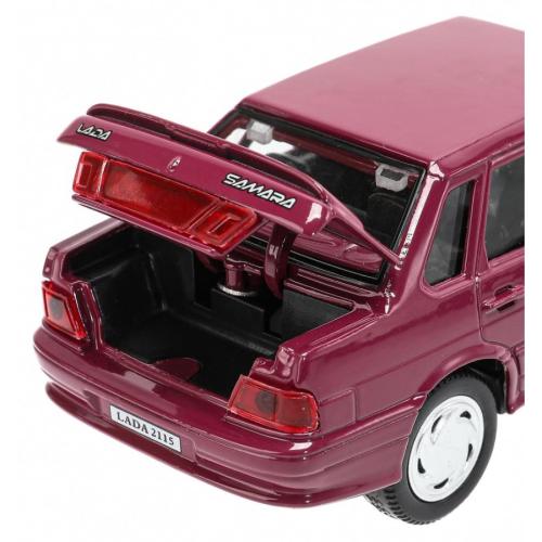 Машинка металлическая Lada-2115 Samara Технопарк 2115-12-CRY фото 9