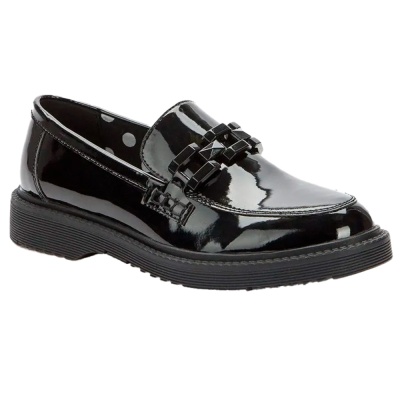 Туфли для девочки Keddo 518133/03-02 черные Туфли для девочки Keddo 518133/03-02 черные