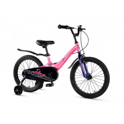 Велосипед детский Maxiscoo Jazz Стандарт 18 MSC-J1842 розовый сапфир 02