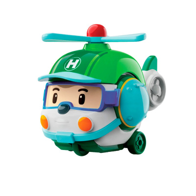 Игровой набор из 4 машинок Robocar Poli Silverlit MRT-760 5
