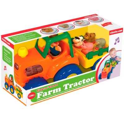 Игровой развивающий центр Трактор фермера Kiddieland KID 056796