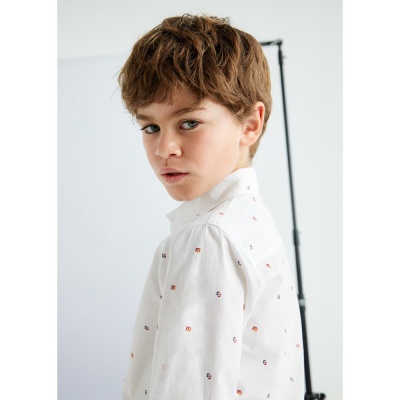 Рубашка Nukutavake 7108/52 молочный 04