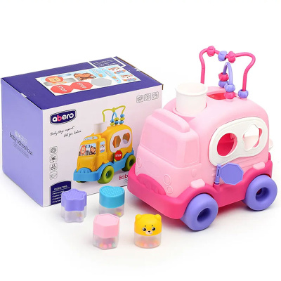 Игрушка сортер Автобус с лабиринтом Abero QX-91166E 3