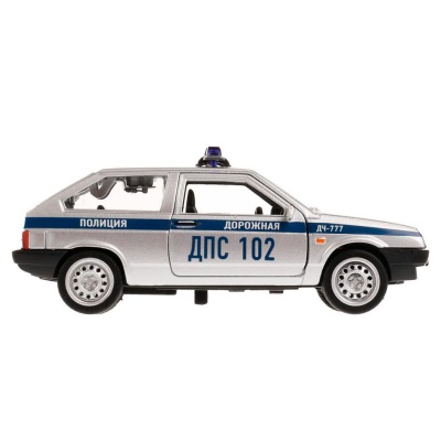 Игрушка Машина Lada-2108 Спутник Полиция Технопарк 2108-12SLPOL-SR 1
