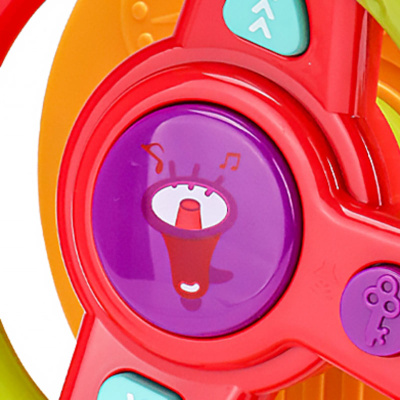 Развивающая музыкальная игрушка Руль Рыжий кот 2800501BB 2