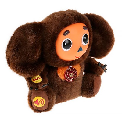 Мягкая игрушка Чебурашка 25 см озвученный Мульти Пульти V85817/25A 2