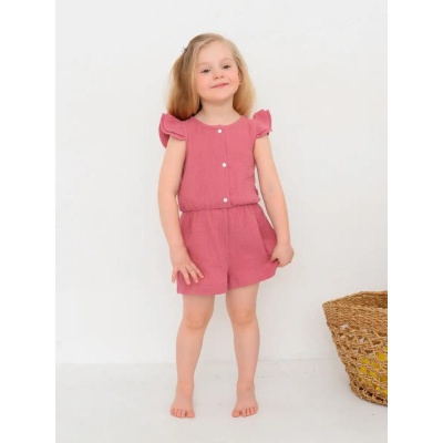 Песочник из муслина Carrot 10002241 брусничный 03