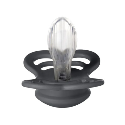 Соска-пустышка силиконовая 6-36 месяцев BIBS Supreme Silicone Iron 610221 2