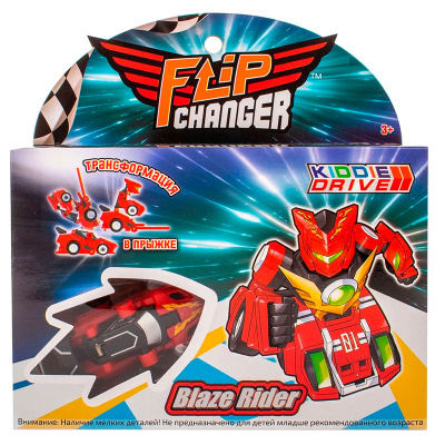 Игровой набор Машинка-трансформер Blaze Rider Flip Changer 106001 5