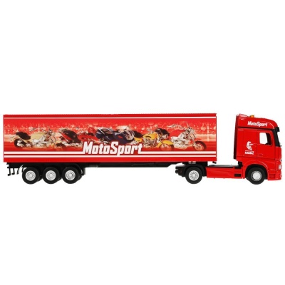 Металлическая машинка КамАЗ Магистральный тягач Технопарк KAMAZCARGO-37SL-RD 05