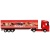 Металлическая машинка КамАЗ Магистральный тягач Технопарк KAMAZCARGO-37SL-RD