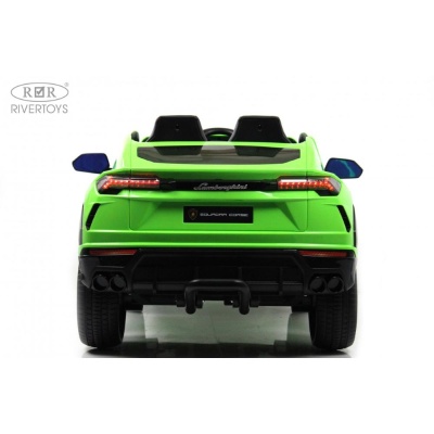 Детский электромобиль Lamborghini Urus RiverToys E777EE зелёный