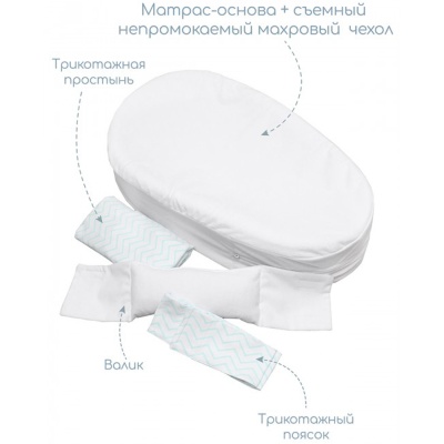 Матрас-кокон с эффектом памяти Premium Form AmaroBaby 4