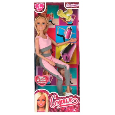 Кукла София 29 см Спорт Карапуз 66001S-1-S-BB