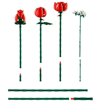 Конструктор Букет роз Lego 10328 4
