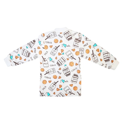 Кофточка Милк и печенья Чуди Кидс 102423 белый 04