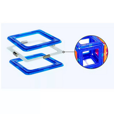 Конструктор магнитный Magic Magnetic 21 деталь 62615 / JH8879 2
