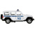 Игрушка машинка металлическая Jeep Wrangler Sahara Полиция Технопарк SAHARA5D-12POL-WH
