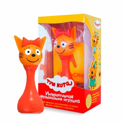 Интерактивная музыкальная игрушка Карамелька Три Кота Alilo 60068