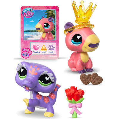 Игровой набор Littlest Pet Shop Капибара и Ящерица Hasbro LPS 01063 2