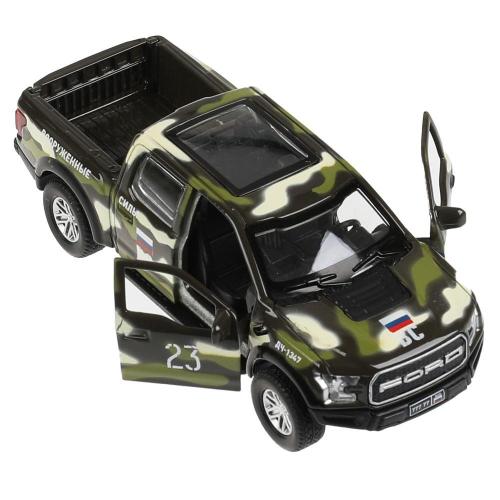 Коллекционная машинка Ford F-150 Raptor Технопарк F150RAP-12MIL-GN фото 2