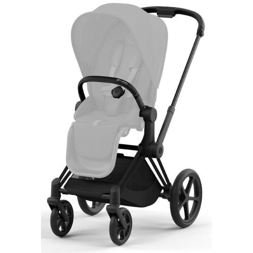 Коляска 2 в 1 Cybex Priam IV Matt Black Sepia Black фото 34