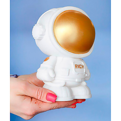 Копилка детская Astronaut iLikegift BB2770A gold 2