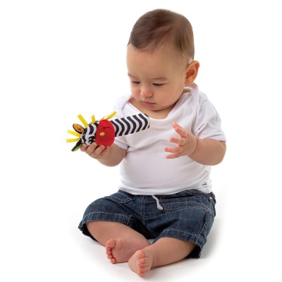 Игрушка-пищалка Зебра Playgro 0183439
