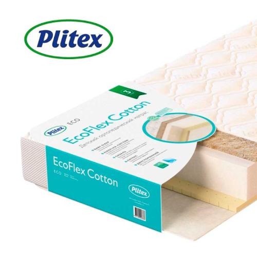 Матрас детский EcoFlex Cotton Plitex ЭКХк-01 фото 3
